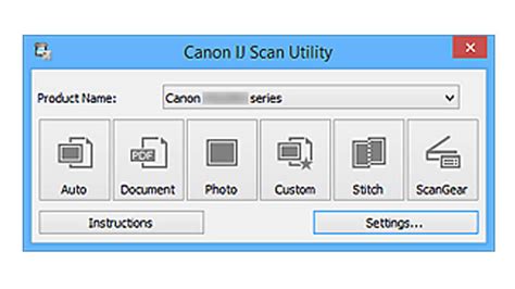 Complete from scanning to saving at one time by simply clicking the corresponding icon in the IJ Scan Utility main screen. Setup. Connect a computer to your printer, and then install IJ Scan Utility. For details, see Setup. Scanning Procedure. For the scanning procedure, see Using Auto Scan Function.